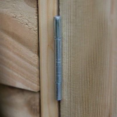 4LIFE Overlap Pressure Treated 7ft x 5ft Apex Shed - No Window