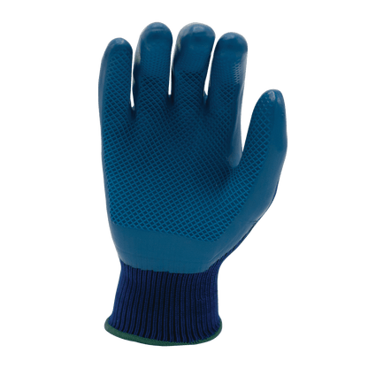 Octogrip OG351 Heavy Duty Latex Coated Palm Work Glove Blue XL
