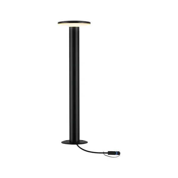 Outdoor Plug & Shine Bollard Plate Gold Light Insect Friendly