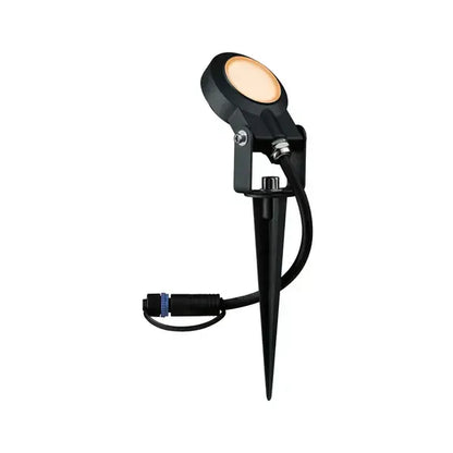Outdoor Plug & Shine LED Garden Spotlight Sting Individual Spotlight - Gold Light Insect Friendly