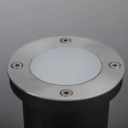 Outdoor Plug & Shine Round Floor Individual Spotlight