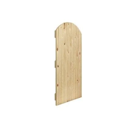 Oxford Arched Un Finished Softwood Gate - 1829mm x 915mm
