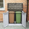 Forest Extra Large Garden Storage Unit / Bin Store - 1200 Litre Grey