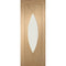 Pesaro Pre-Finished Internal Oak Door with Clear Glass