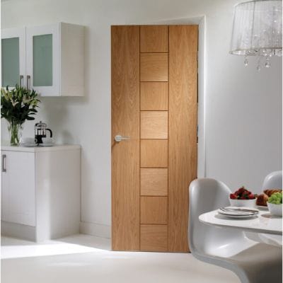 Messina Internal Oak Fire Door - All Sizes