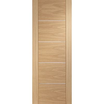 Portici Pre-Finished Internal Oak Fire Door