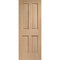 Victorian 4 Panel Pre-Finished Internal Oak Door