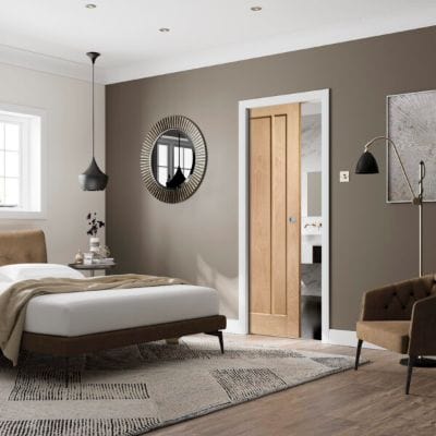 Worcester 3 Panel Internal Oak Door