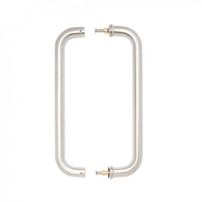D-Pull Handle Satin Steel