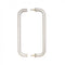 D-Pull Handle Satin Steel