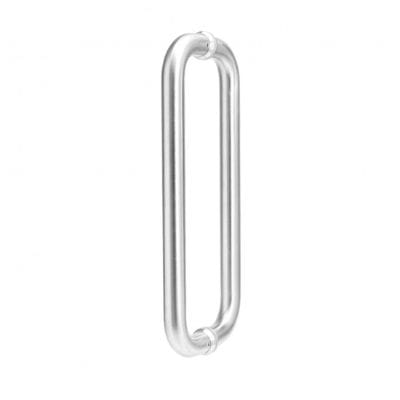 D-Pull Handle Satin Steel
