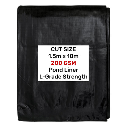 Pond Liner L-Grade 1.5m x 10m