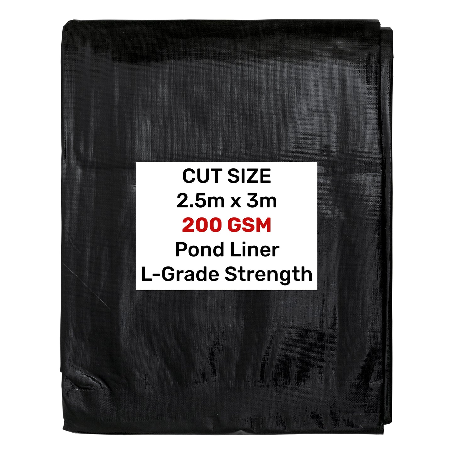 Pond Liner L-Grade 2.5m x 3m