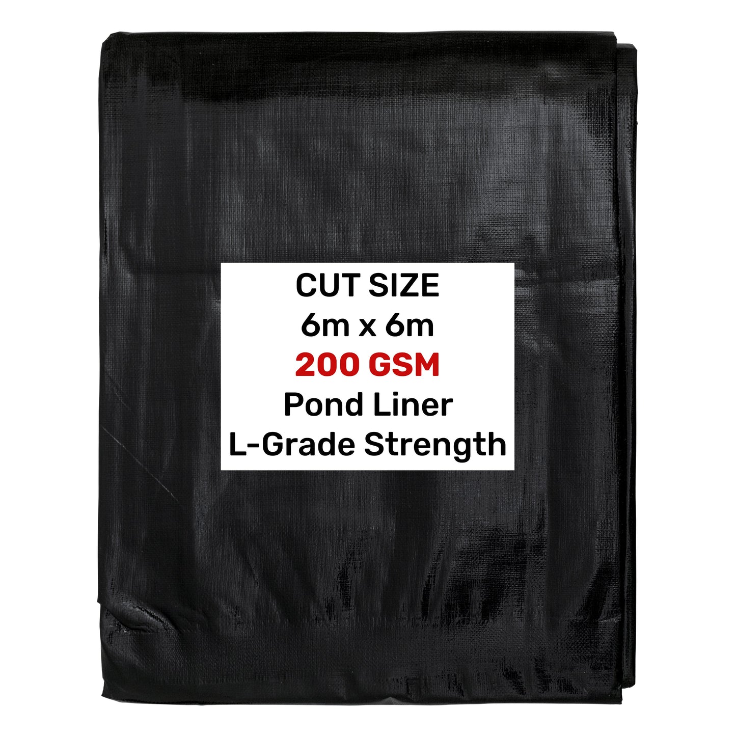 Pond Liner L-Grade 6m x 6m