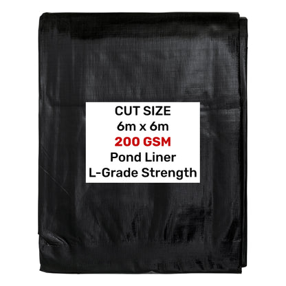 Pond Liner L-Grade 6m x 6m