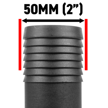 Pond Straight Connector 2" BSPM - 50mm