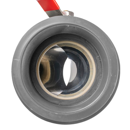 PP 3" BSPF Stopcock with Stainless Steel Ball Valve and Handle