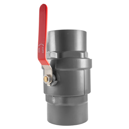PP 3" BSPF Stopcock with Stainless Steel Ball Valve and Handle