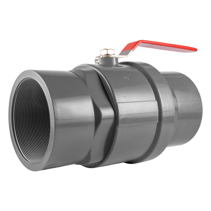 PP 4" BSPF Stopcock with Stainless Steel Ball Valve and Handle