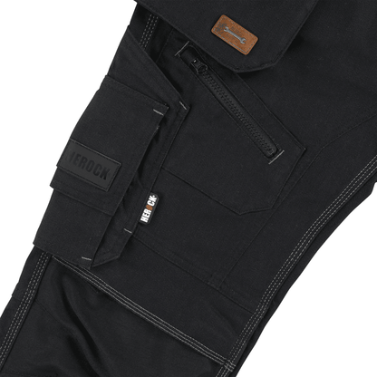 Herock Linx Short Leg Slim Fit Stretch Kneepad Detachable Holster Pocket Jeans Trouser