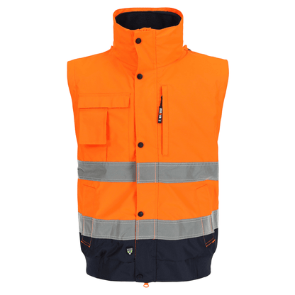 Herock Tarvos Waterproof Hi-Vis Jacket Bodywarmer