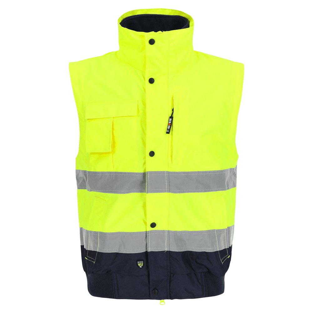 Herock Tarvos Waterproof Hi-Vis Jacket Bodywarmer