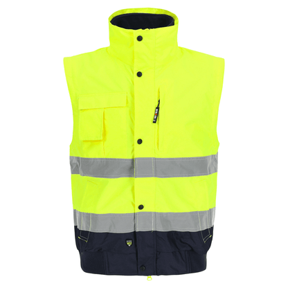 Herock Tarvos Waterproof Hi-Vis Jacket Bodywarmer
