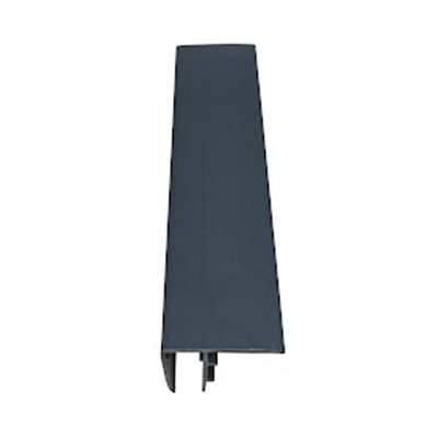 PVC F-Section (16mm) 6m - Anthracite Grey