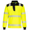 Portwest PW326 PW3 Hi-Vis 1/4 Zip Sweatshirt