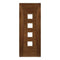 Pamplona Walnut Prefinished Glazed Internal Fire Door FD30 - All Sizes