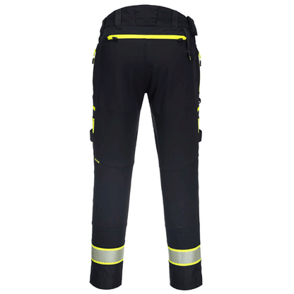 Portwest DX449 DX4 Sretch Kneepad Work Trousers Black, Waist 28" Leg 32"