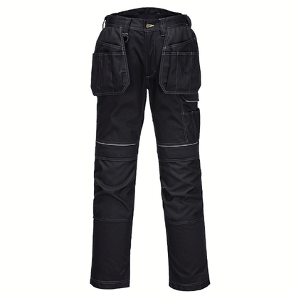 Portwest T602 PW3 Holster Pocket Kneepad Work Trousers Various Colours