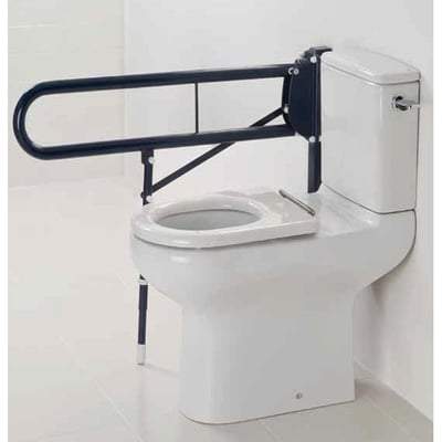 Compact Close Coupled Extended Deluxe 455 High Rimless Open Back Pan