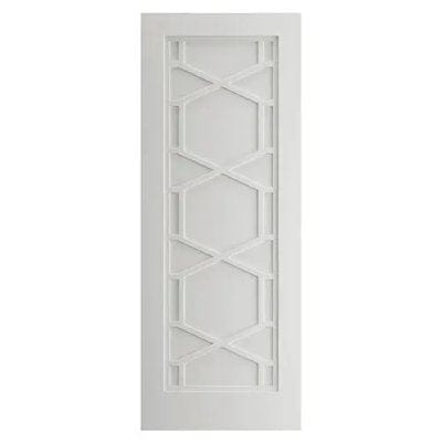 Quartz White Primed Internal Door - All Sizes