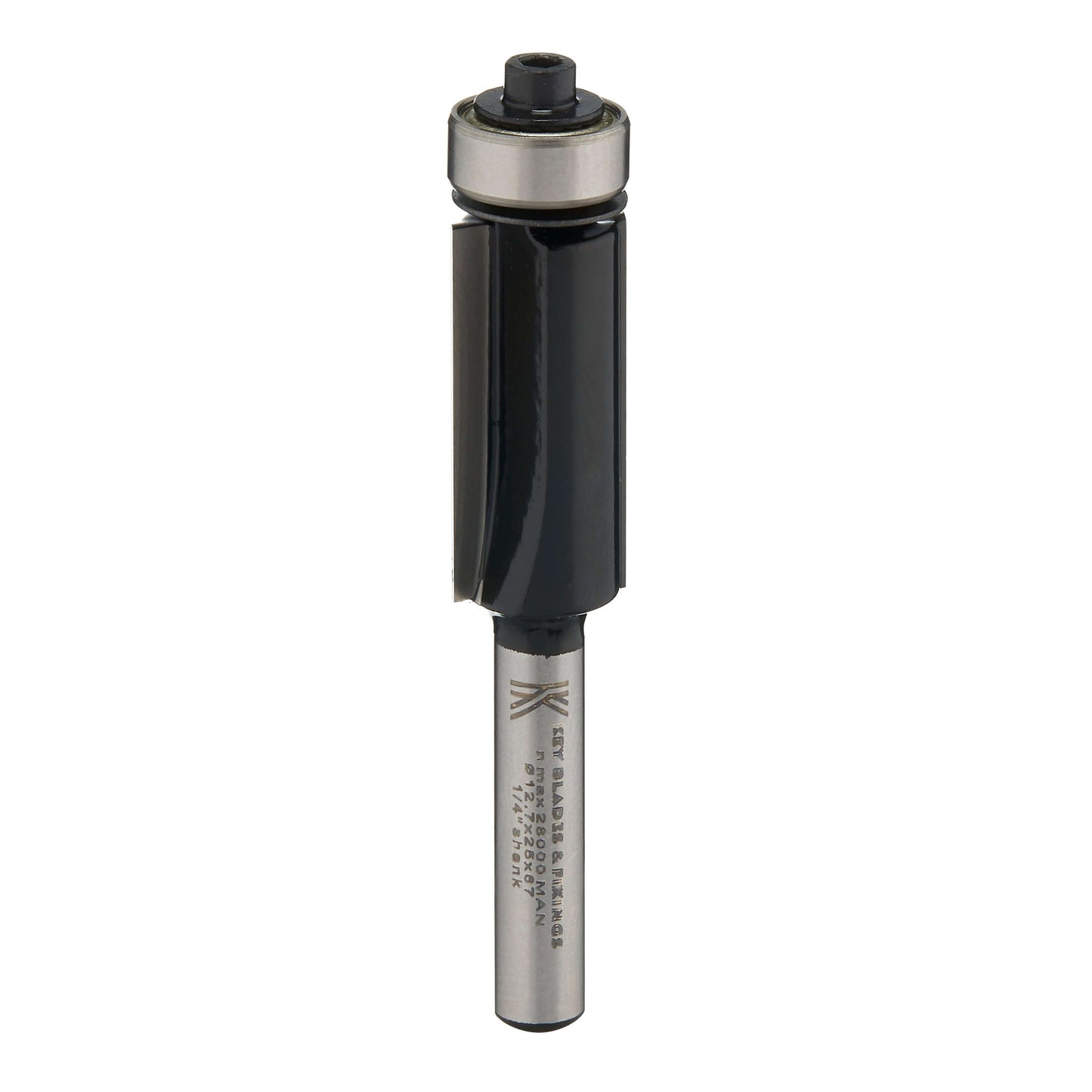 Key Blades Bottom Bearing Cutter 1/4" x 12mm x 25.4mm - R10