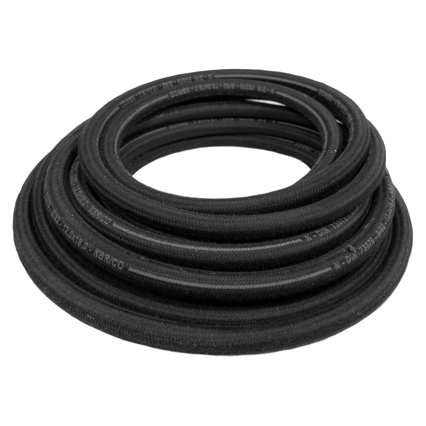 Rubber Reinforced with a Heat Resistant Textile Braid 6mm/11mm