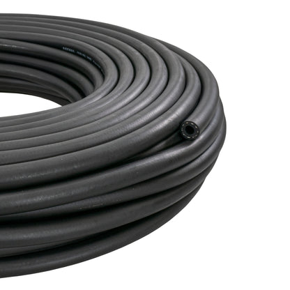 Rubber 7mm Braided Fuel, Oil Hose SAE J30 R6