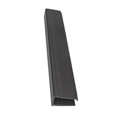 PVC Roof Sheet End Closure (25mm) 2.1m - Brown