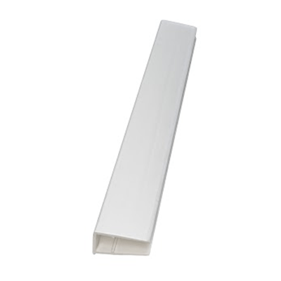 PVC Roof Sheet End Closure (32-35mm) 2.1m - White