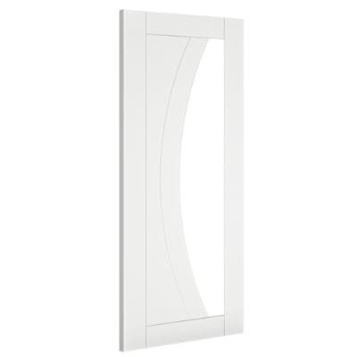 Ravello White Primed Glazed Internal Door - All Sizes