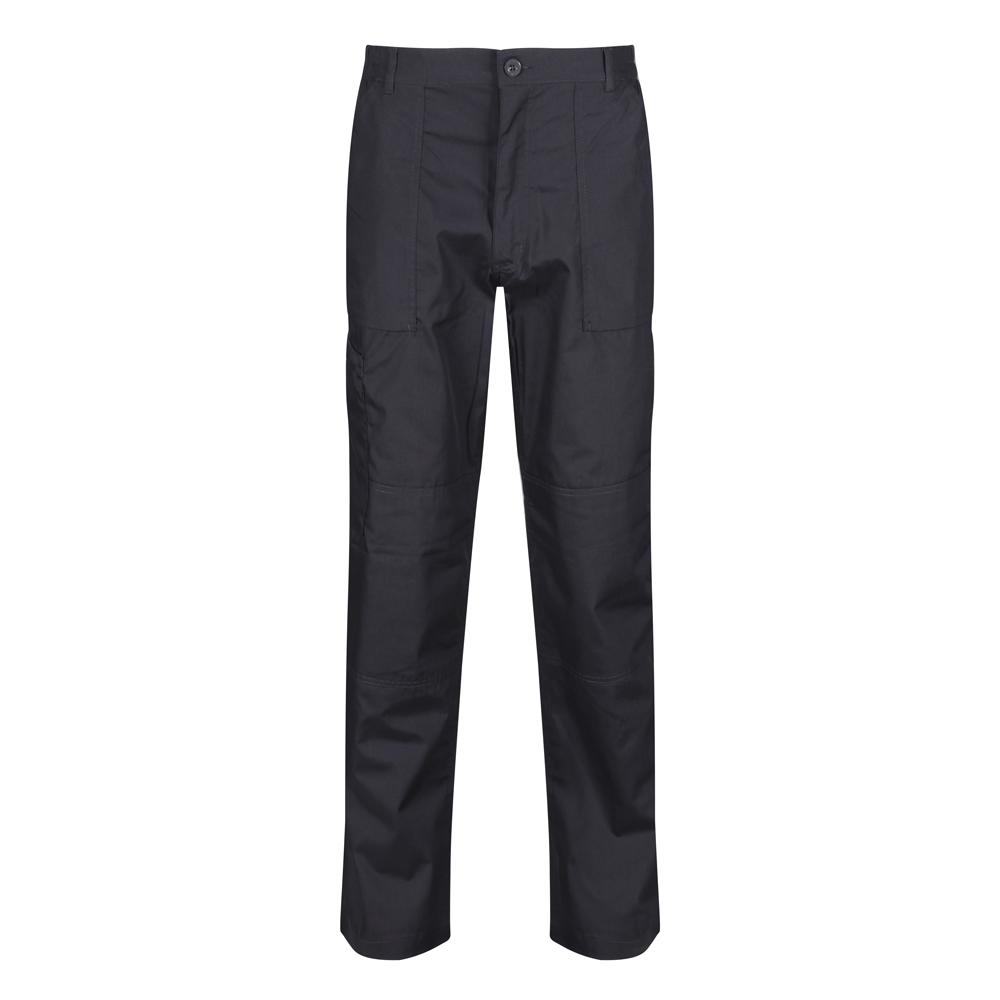 Regatta TRJ330 Water-Repellent Multi-Pocket Action Trousers Dark Grey, 33" Waist 31" Leg