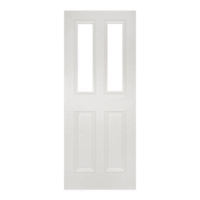 Rochester White Primed Glazed Internal Door - All Sizes