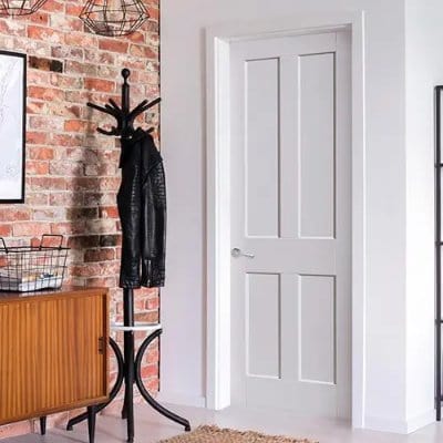 Rushmore White Primed Internal Fire Door FD30 - All Sizes