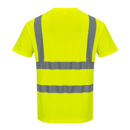 Portwest S170 Hi-Vis Cotton Comfort Breathable T-Shirt