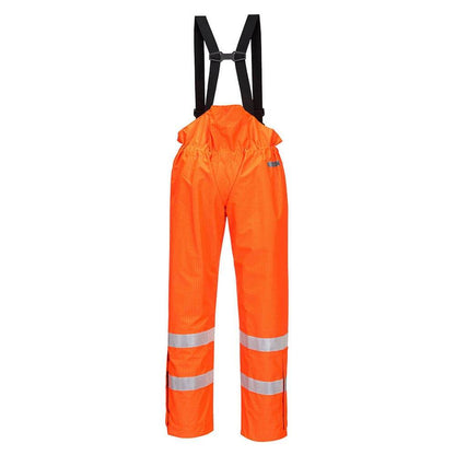 Portwest S780 Bizflame Hi-Vis Unlined Antistatic FR Rain Trousers