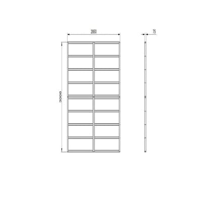 Forest Shed Base for Overlap Sheds - All Sizes