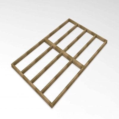 Forest Shed Base for Overlap Sheds - All Sizes