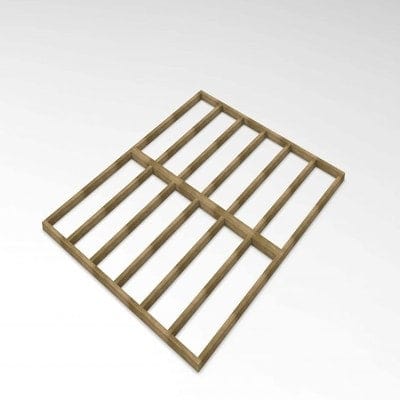 Forest Shed Base for Overlap Sheds - All Sizes