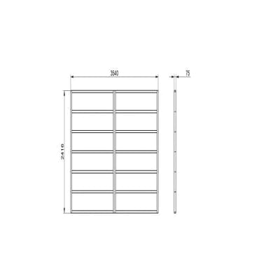 Forest Shed Base for Overlap Sheds - All Sizes