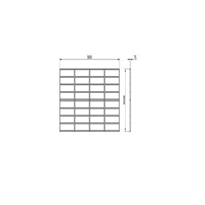 Forest Shed Base for Overlap Sheds - All Sizes